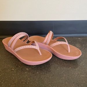 Pink fit flops never worn